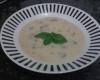 Caldo de batata com bacon
