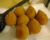 Coxinha com massa de farinha e batata