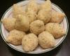 Bolinho de mandioca recheado