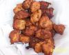 Bolinho de batata e amendoim