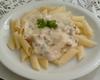 Macarrão ao molho branco