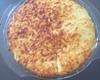 Torta de camarão cremosa