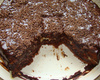 Bolo trufado de brigadeiro branco e preto