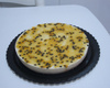 Torta gelada de maracujá