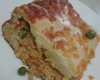 Torta de frango de liquidificador