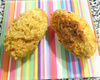 Bolinho de frango e quinoa
