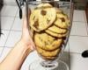 Cookies com gotas de chocolate