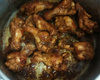 Frango no açúcar - frango dourado