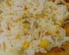 Arroz refogado simples