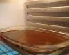 Mousse de maracujá com cobertura de chocolate