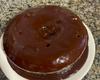 Bolo de cenoura com calda de chocolate