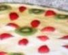 Mousse de maracujá com frutas