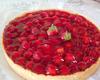 Torta de morango com iogurte