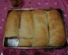 Pão caseiro recheado