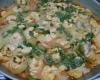 Moqueca de peixe ao molho de camarão