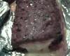 Bolo de carne moída recheado com presunto e mussarela