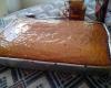 Bolo de laranja com calda