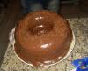 Bolo de chocolate com cachaça