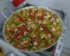 Paella espanhola tradicional