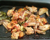 Asa de frango assada no forno