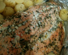 Salmão no forno