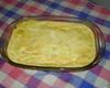 Torta de camarão cremosa