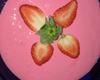 Mousse de morango fácil