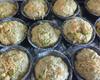 Muffin de espinafre e queijo feta