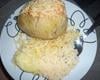 Batata recheada de micro-ondas
