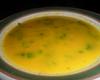 Caldo de cenoura com gengibre
