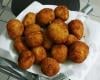 Coxinha com massa de farinha e batata