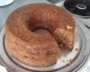 Bolo de maçã, aveia e canela