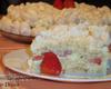 Torta de bolacha com morango