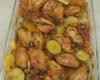 Asa de frango assada no forno