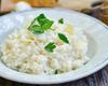Risoto de provolone com manjericão