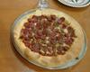 Pizza com borda recheada