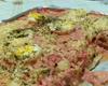 Lanche rápido de pão de forma - Pizza Fajuta