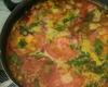 Moqueca de garoupa com camarão e pirão
