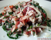 Risoto de carne seca com couve