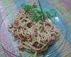 Macarrão com estrogonofe