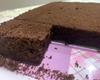 Bolo de chocolate feito com cacau