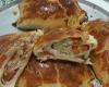 Enroladinho prático e presunto e queijo