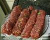 Kafta recheada na brasa