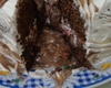 Bolo de chocolate recheado da Vivi