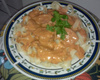 Macarrão ao molho de camarão com queijo