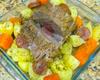 Carne assada com batatas