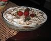 Pavê de chocolate com morangos