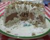 Bolo de sorvete com brigadeiro