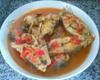 Moqueca de corvina muito saborosa
