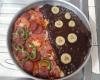 Pizza meio a meio com fermento químico